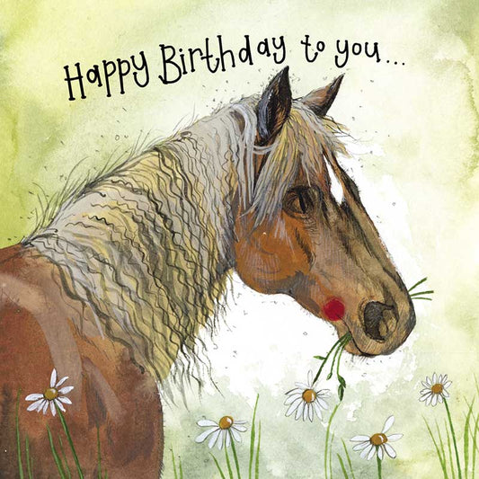 Card - Sunshine Horse Birthday