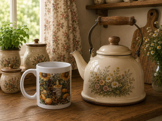 Summer Solstice (Litha) Candle Mug