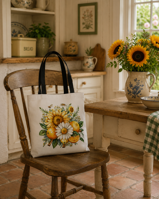 Summer Solstice (Litha) Flowers & Fruit Fashion Bag