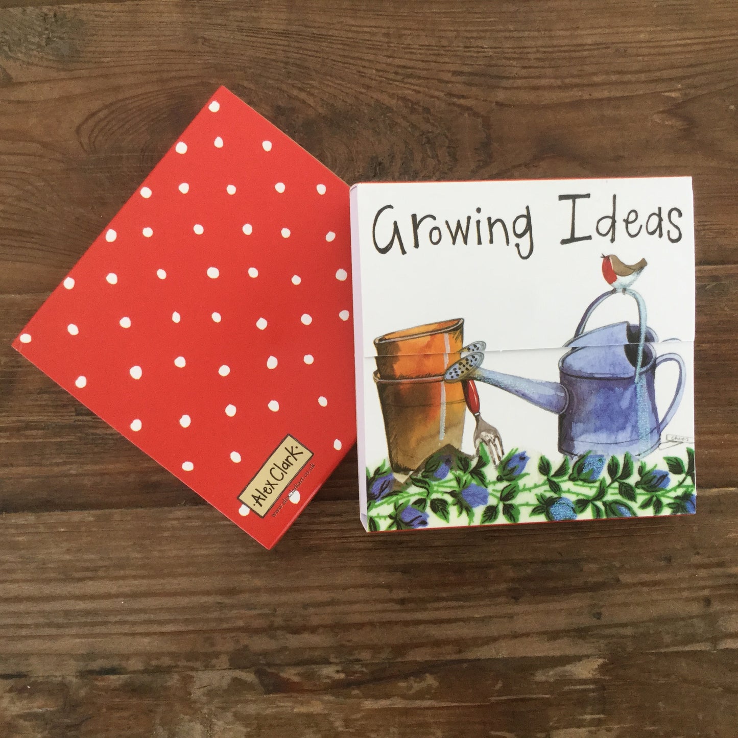 Mini Magnetic Notepad - Growing Ideas Watering Can