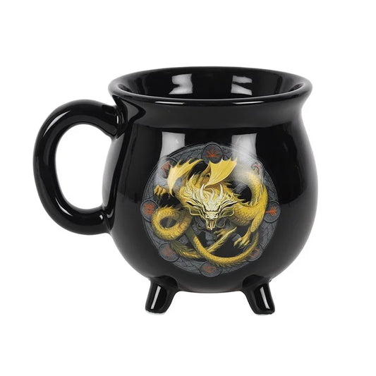 MUG - IMBOLC COLOUR CHANGING CAULDRON BY ANNE STOKES