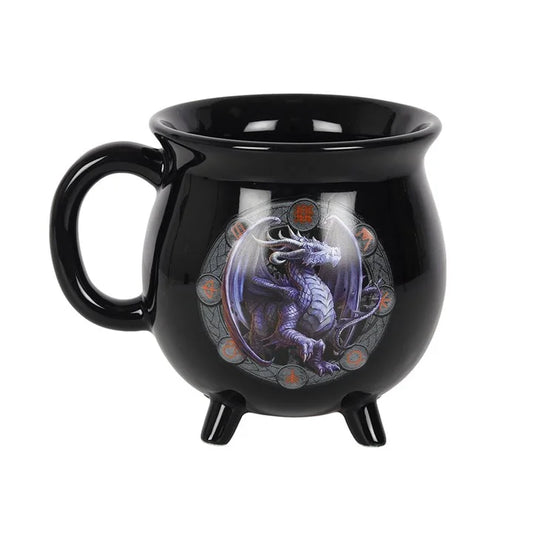 MUG - SAMHAIN COLOUR CHANGING CAULDRON BY ANNE STOKES