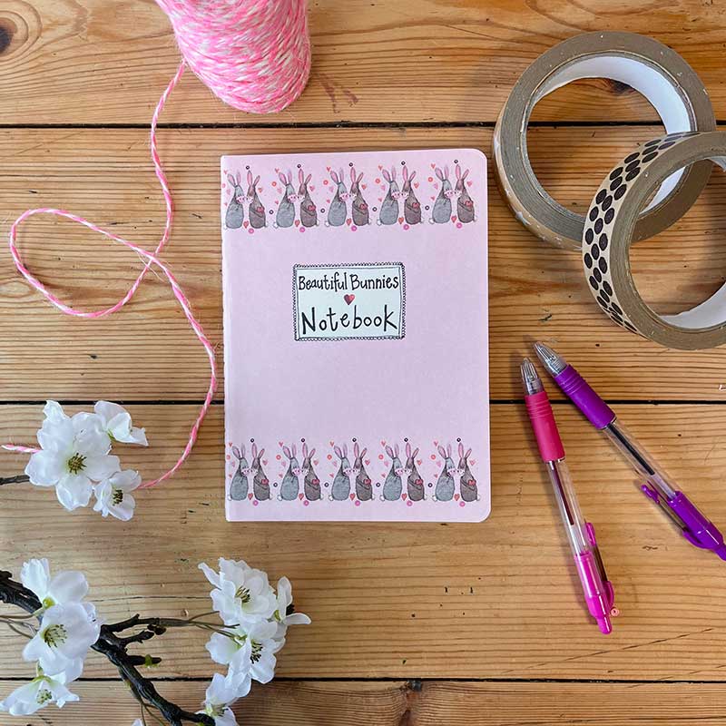 Beautiful Bunnies Medium Soft Notebook