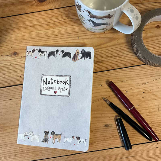 Delightful Dogs Medium Soft Notebook