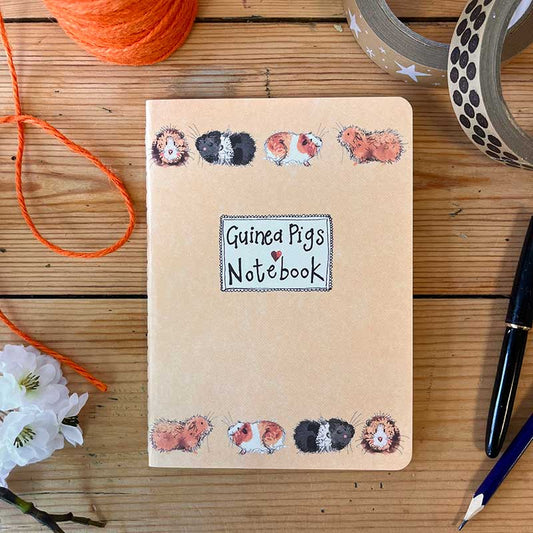 Gorgeous Guinea Pigs Medium Soft Notebook