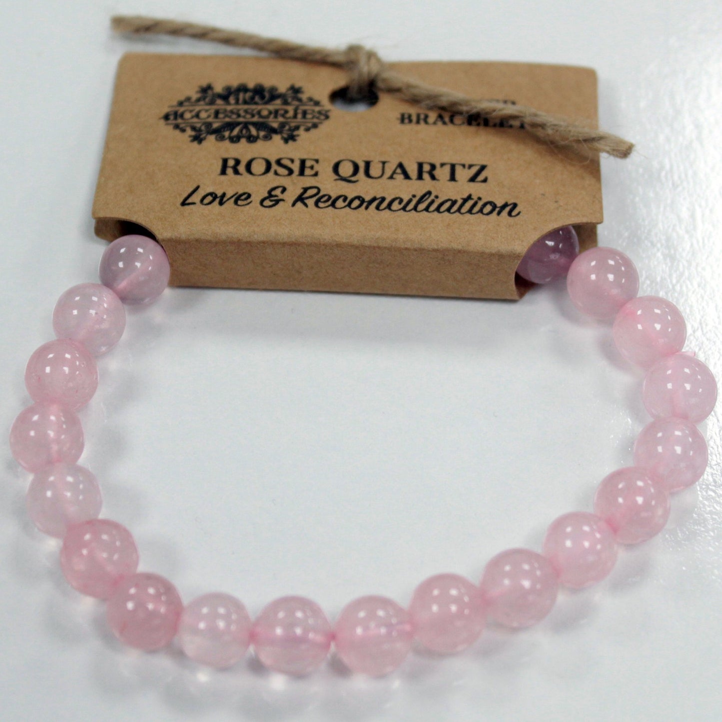 Power Bracelet - Rose Quartz