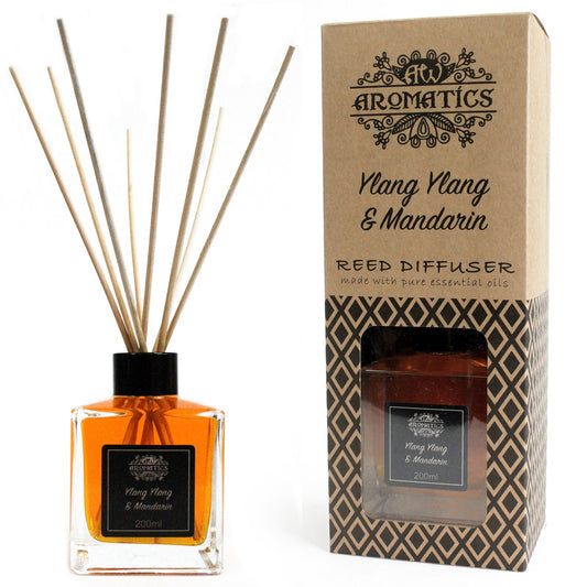 Essential Oil Reed Diffuser - Ylang Ylang & Mandarin 200ml