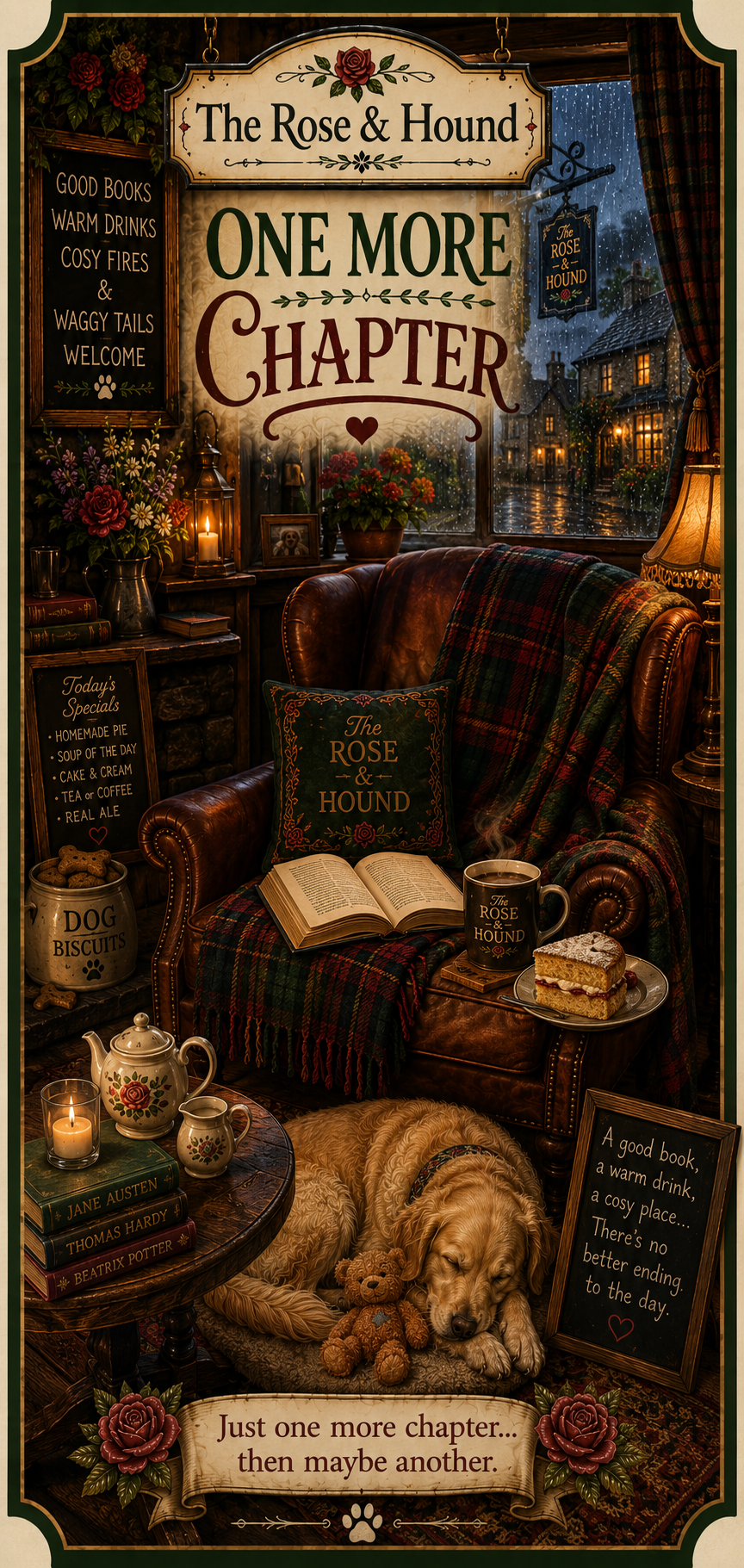 One more chapter bookmark