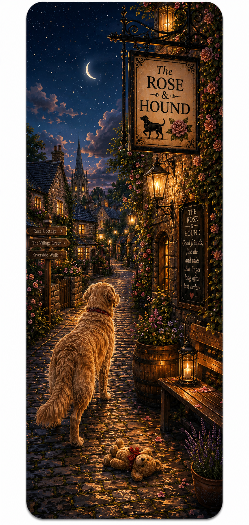 Evening Stroll Bookmark