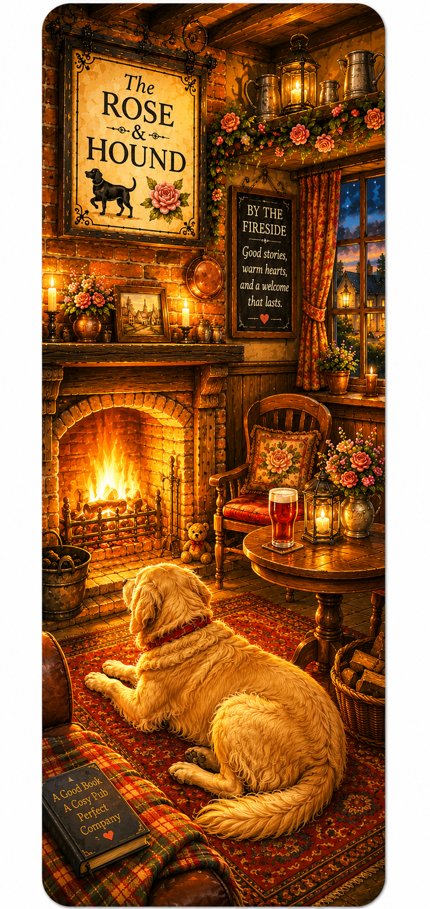 By the Fireside Bookmark