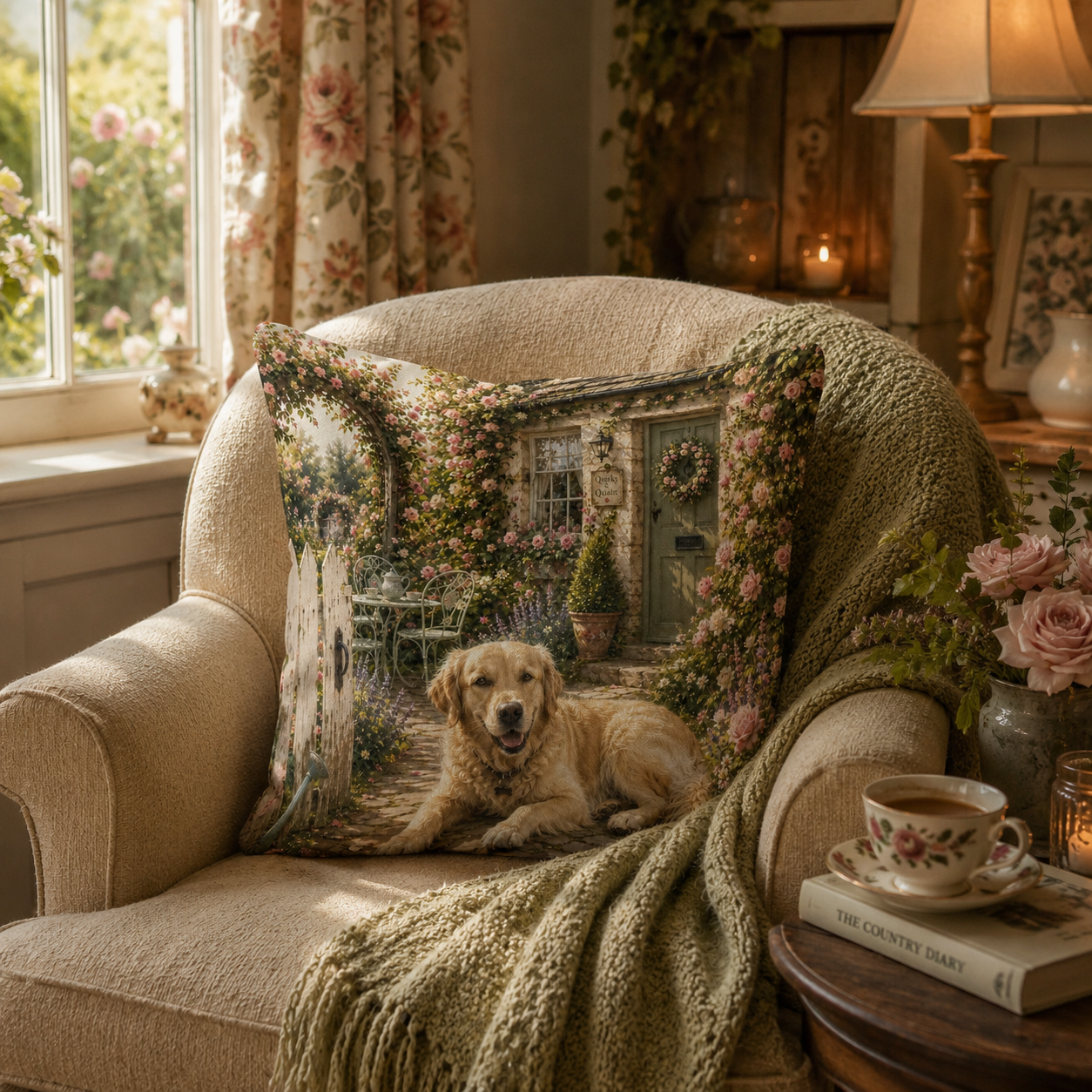 Rose Cottage Cushion