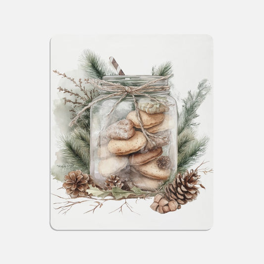 Rustic Christmas Cookies Throw
