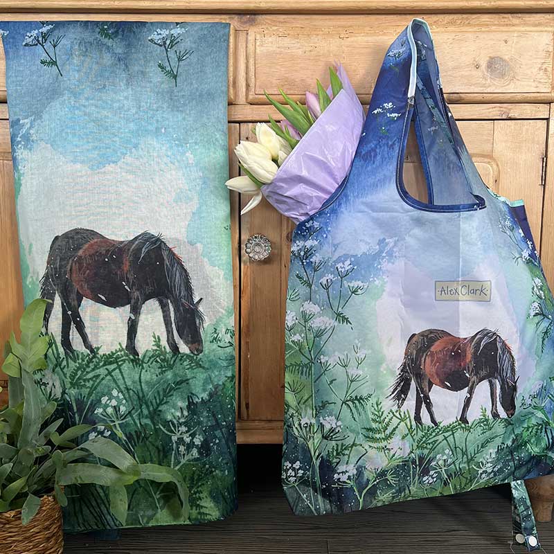 Scarf - Horse and Cow Parsley