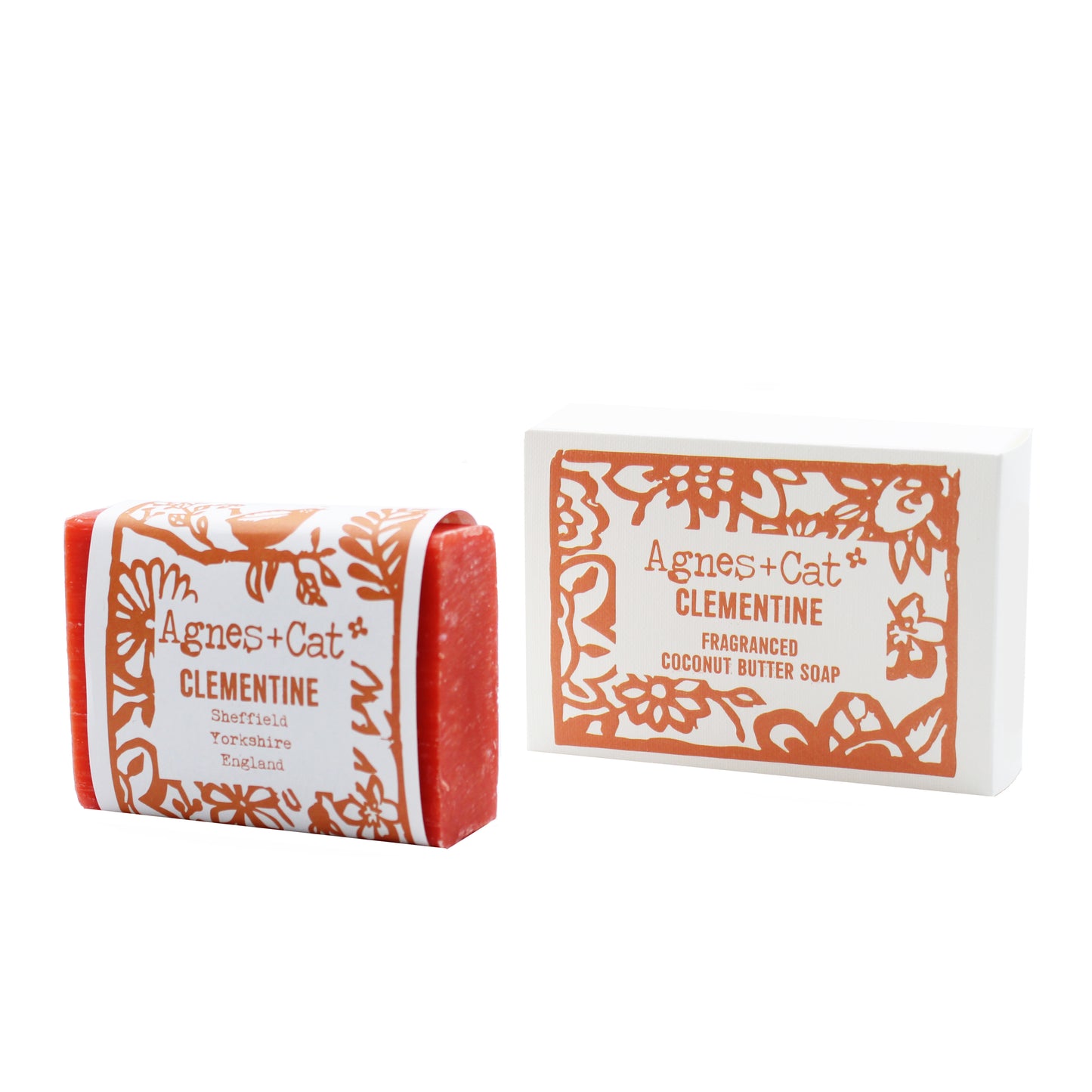 Handmade 140g Coconut Butter Soap - Clementine