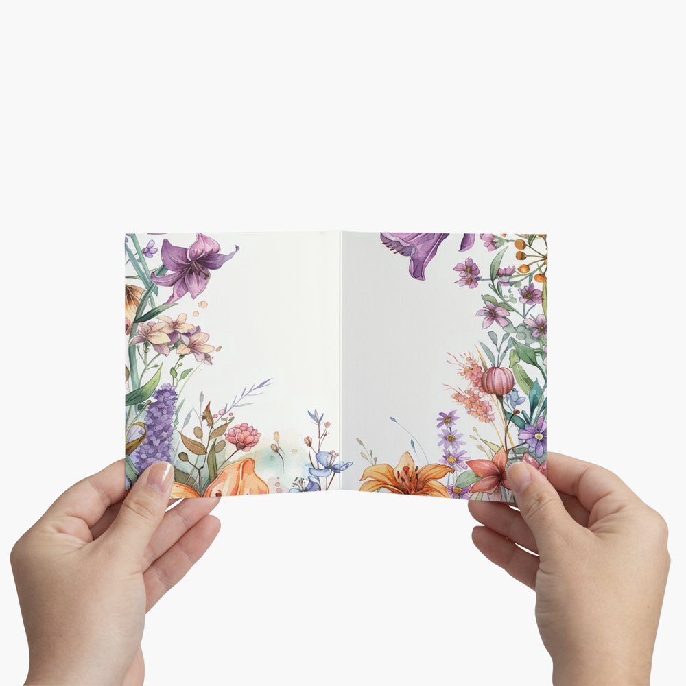Spring butterflies Card