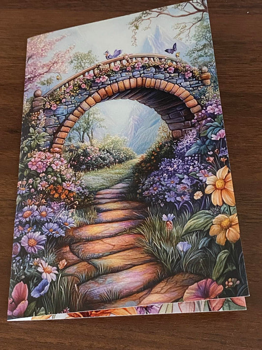 Spring bridge Card