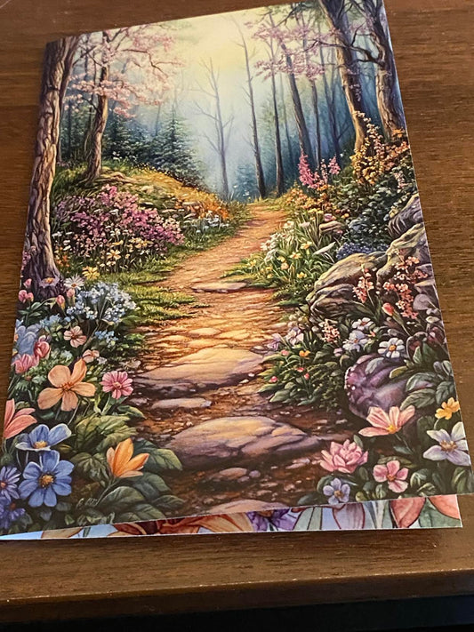 Spring Forest Card