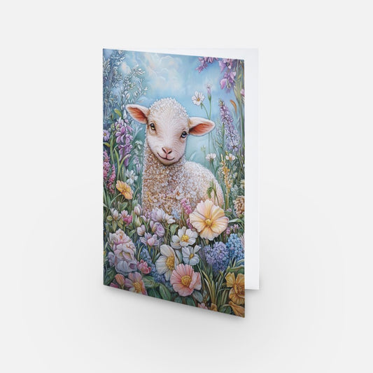 Spring Lamb Card