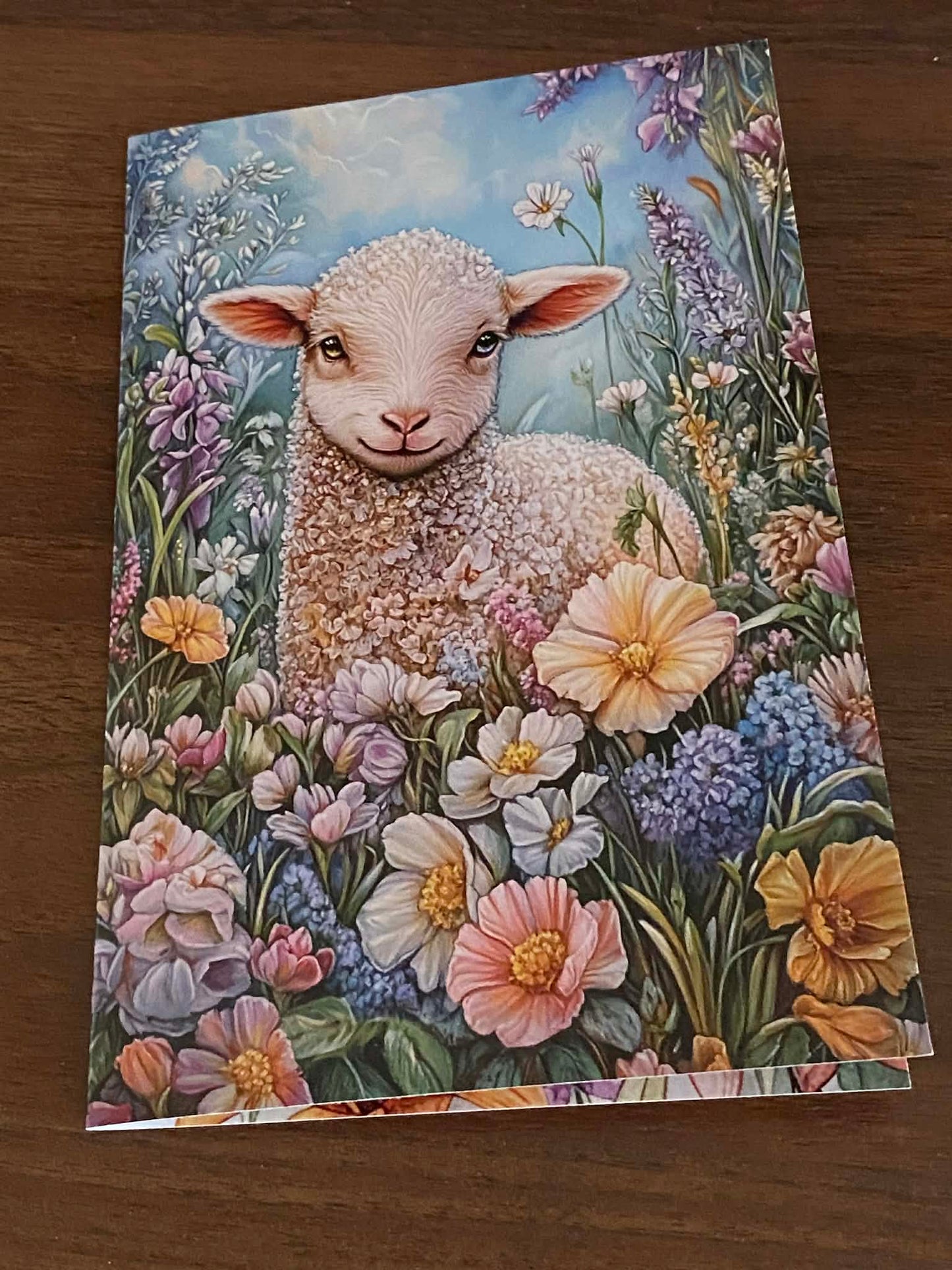 Spring Lamb Card