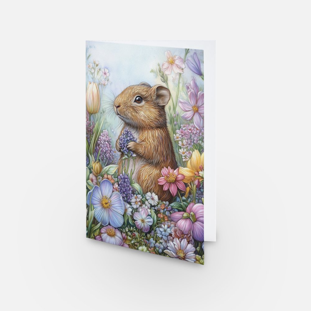 Spring Mouse Card