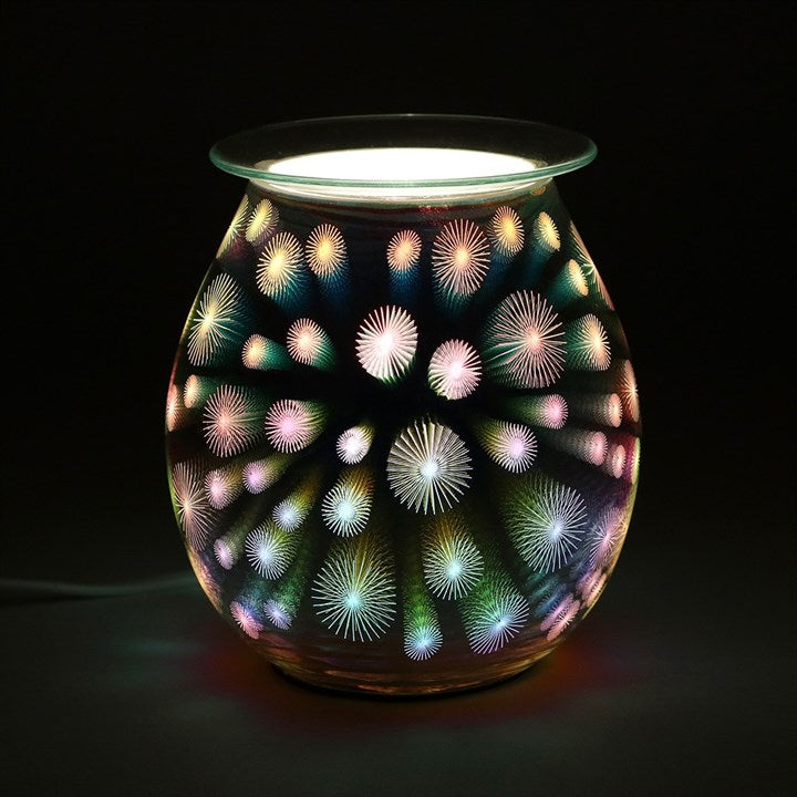 ELECTRIC OIL BURNER - 3D STARBURST LIGHT UP