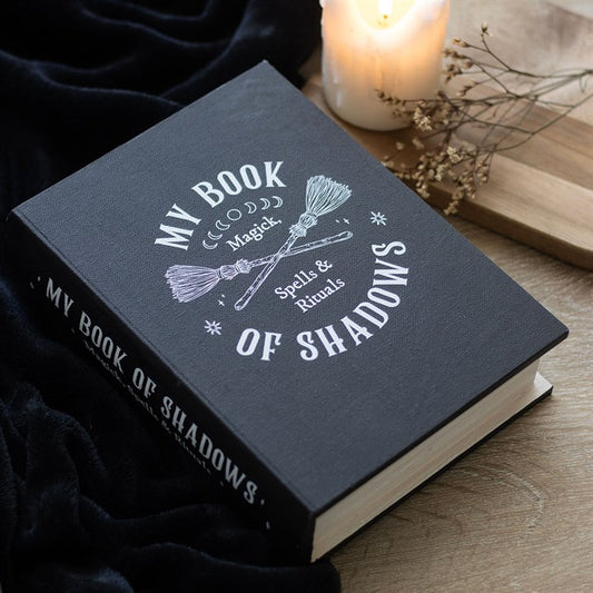 MY BOOK OF SHADOWS BOOK SHAPED STORAGE BOX