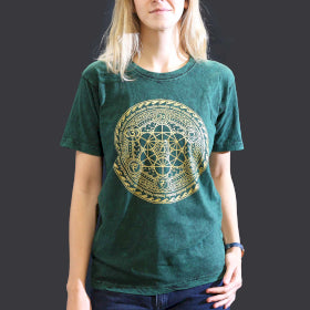 Stone Washed T-Shirt - Chakra - Green