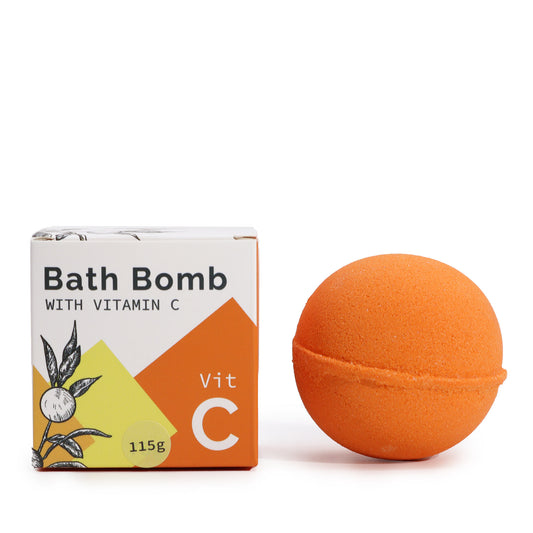Vitamin C Infused Bath Bomb with Essential Oils