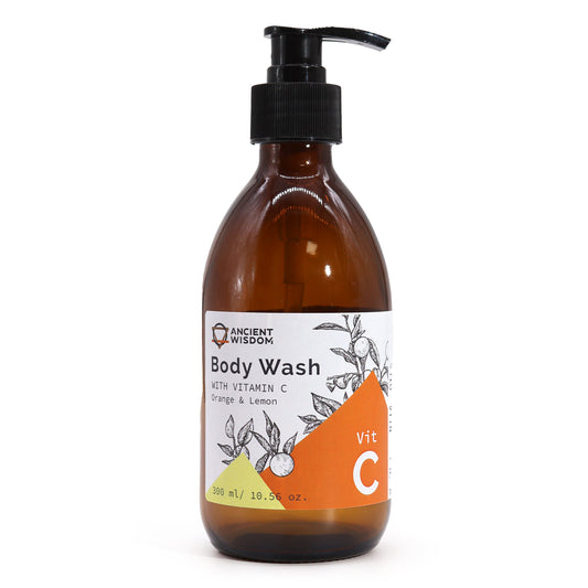 Aromatherapy Body Wash with Vitamin C – Orange & Lemon