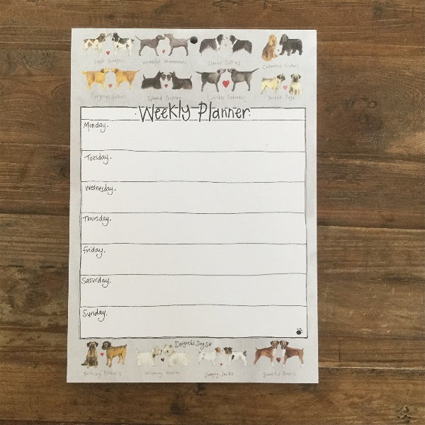 Weekly Planner - Delightful Dogs