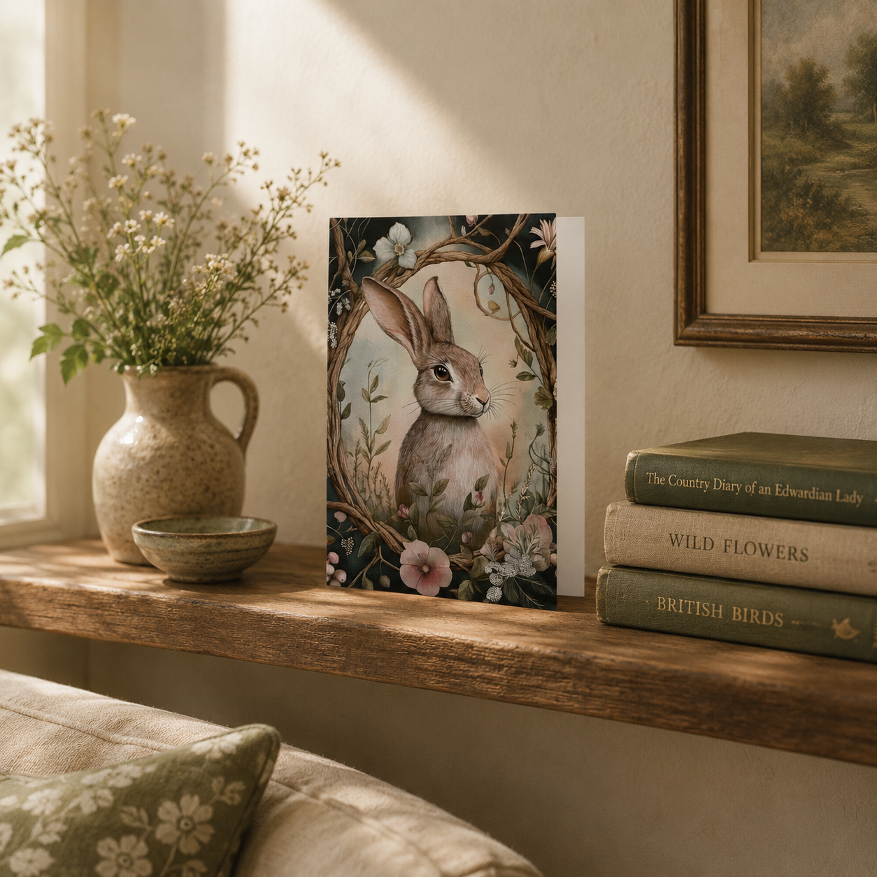 Woodland Friend Bunny Card