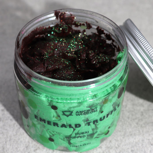 Dubai Whipped Soap - Emerald Truffle 120g
