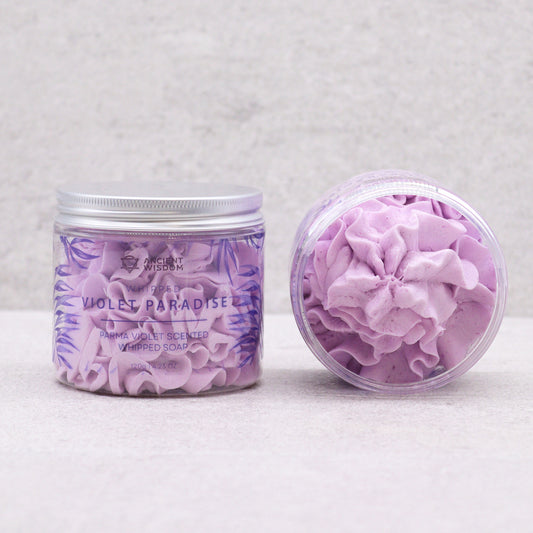 Whipped Cream Soap - Parma Violet - 120g
