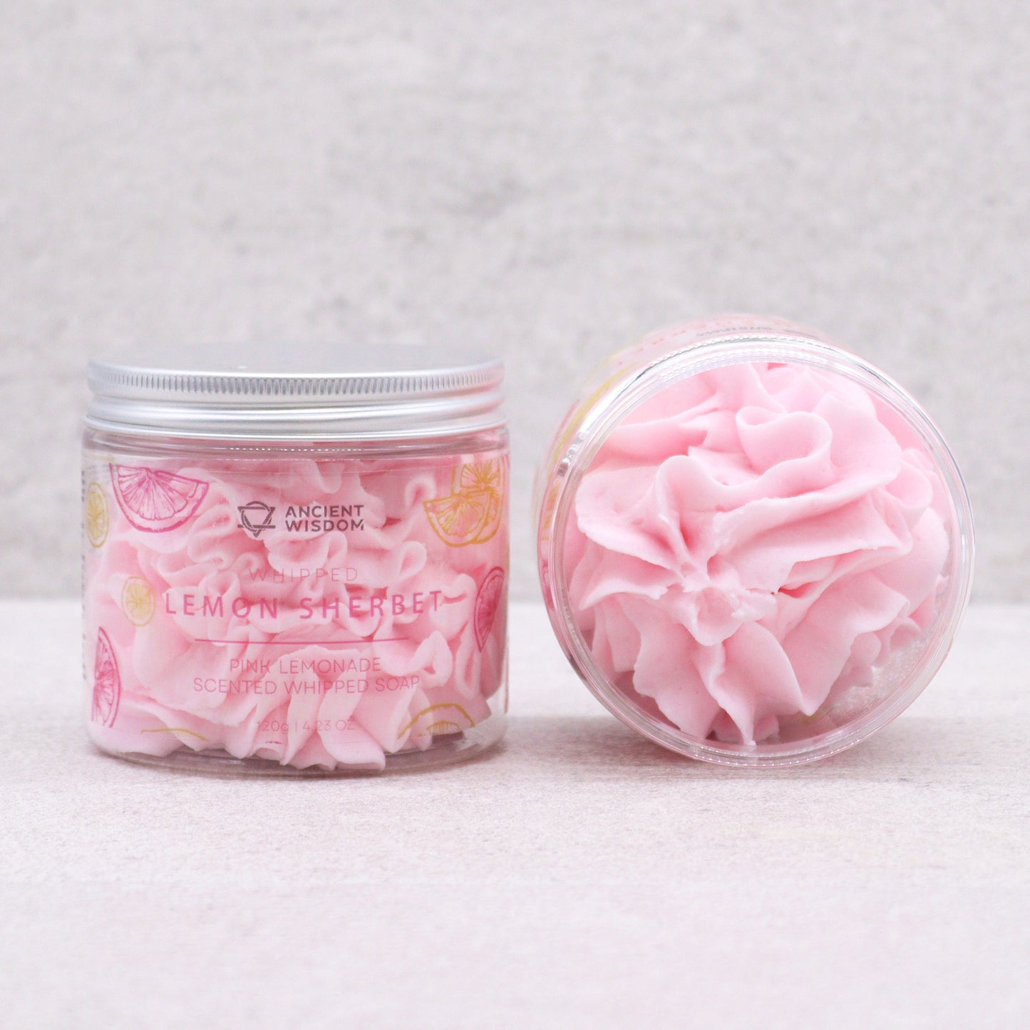 Whipped Cream Soap - Pink Lemonade - 120g