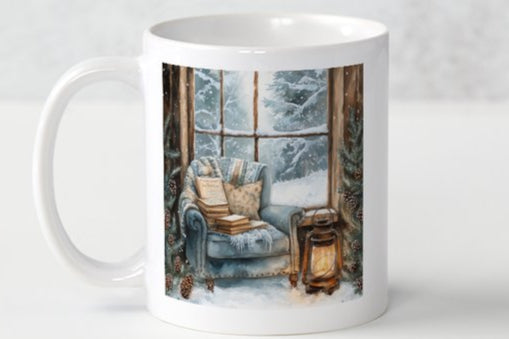 Winter Witch Cosy Chair Mug