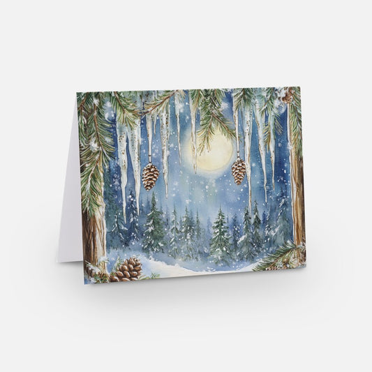 Winter Witch Woods Cards - Pack of 5