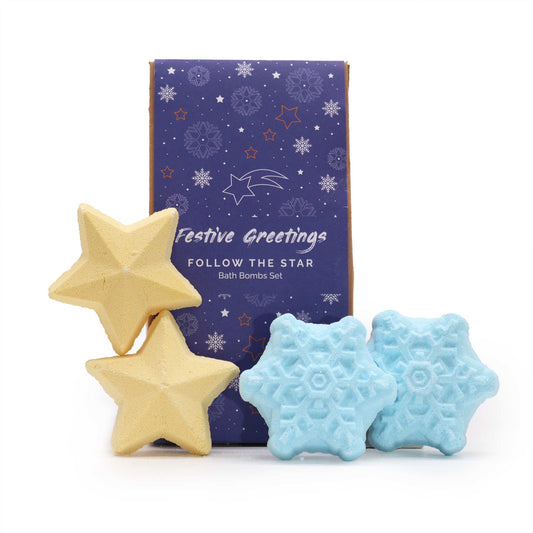 Follow the Star Christmas Bath Bomb Gift Pack