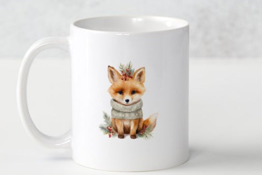 Christmas Fox Mug
